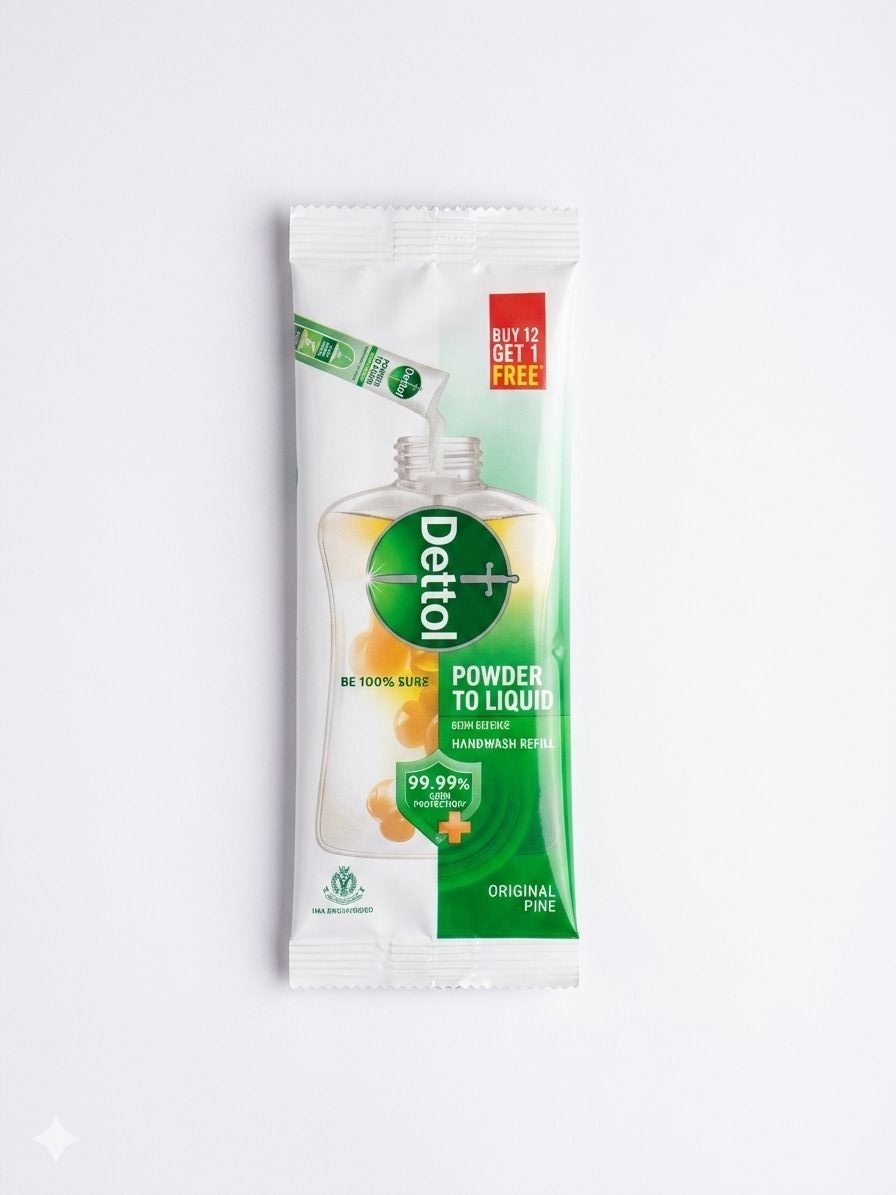 Dettol powder to liquid Handwash